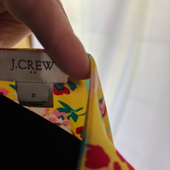 J. Crew Yellow Flutter Sleeve Mini Sundress‎ - Picture 5 of 7